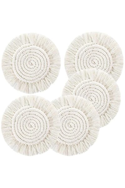 Generic Insulation Coasters, Handmade Cotton Coasters for Coffee Table, Boho ...