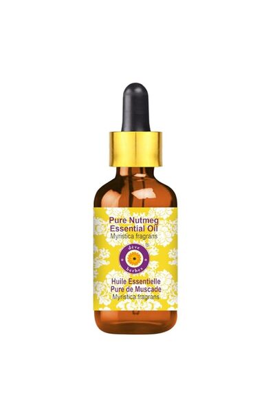 Generic Brand Deve Herbes Pure Nutmeg Essential Oil (Myristica fragrans) With...