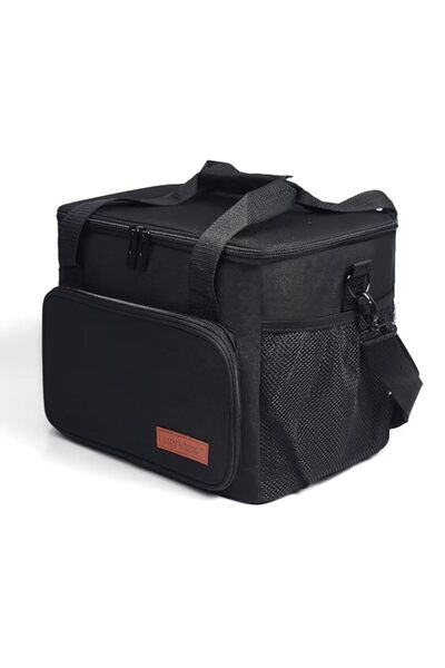 Generic SKY VIEW Large Lunch Bag Picnic Bag Insulated Lunch Box Soft Cooler C...