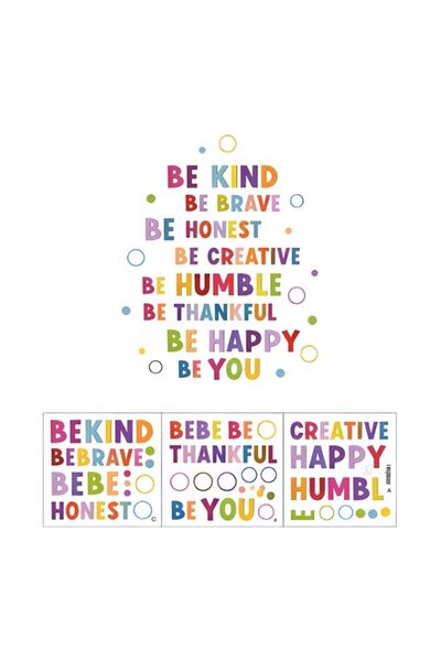 Generic Wall Stickers, Motivational Quotes for Home and Office Decor, Colorfu...