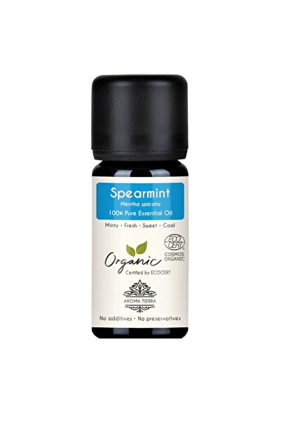 Generic Brand Aroma Tierra Organic Spearmint Essential Oil 10ml - 100% Pure -...