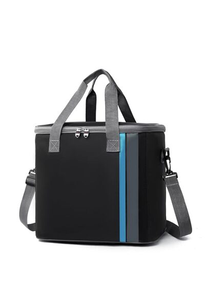 Generic 22L Insulated Lunch Bag for Men and Women, Large Capacity Reusable Co...