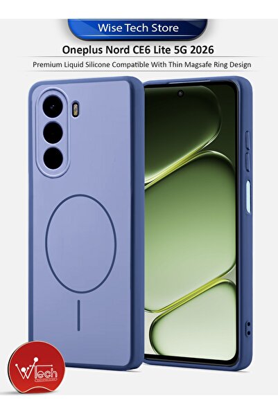 Wtech Oneplus Nord CE6 Lite 5G 2026 SilkTouch Premium Matte Silicone Protecti...