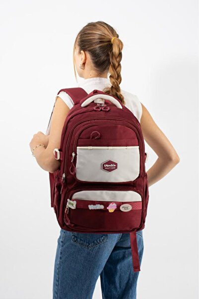Baginn Ventis Unisex School Bag High School Middle School Backpack 43*30 cm W...