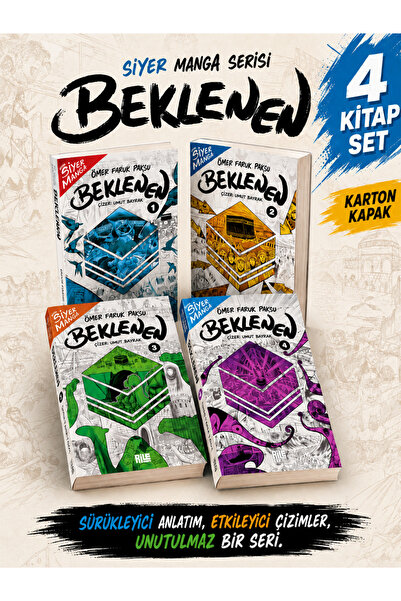 Aile Yayınları 4 Kitap Set / Beklenen 1-2-3-4 Bir Siyer Mangası – Ömer Faruk ...
