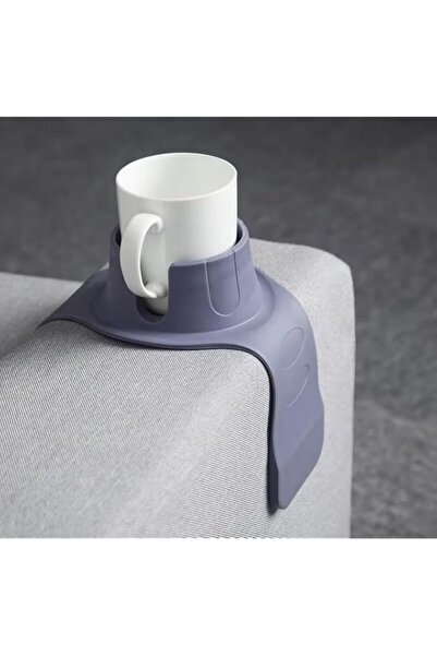Generic Blue Coral Sofa Storage Tray Anti Slip Silicone Sofa Storage Tray Dri...