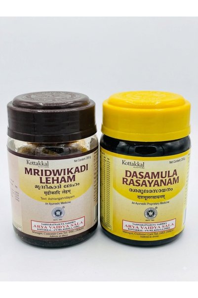 kottakkal arya vaidya sala Dasamula rasayanam & Mridwikadi leham (200gm)