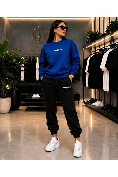 CLOTHES33 Zero Collar Sweat Suit 2-Piece Combination Winter Shardoon Brooklyn...