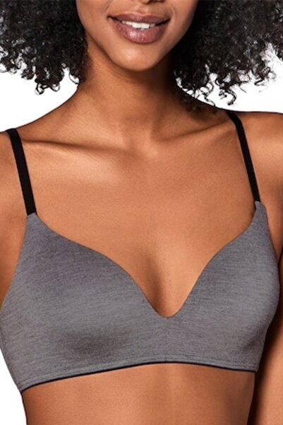 SLOGGI Sutien, WOW Embrace P, gri închis, XS