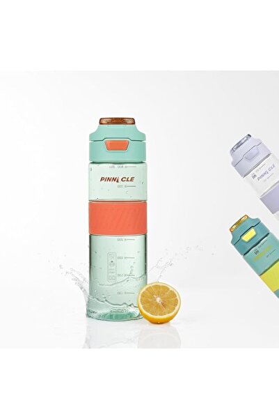 Generic Pinnacle Pulse Hydration Bottle (650ML,Mint) | Motivational Water Bot...