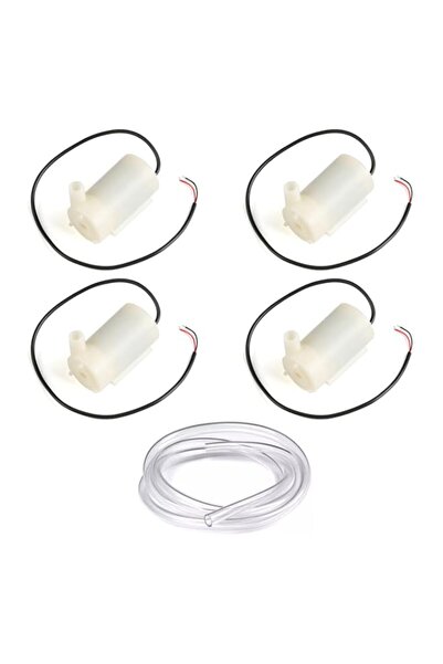 Generic Micro Submersible Mini Water Pump DC 3V 5V with 3 meters Clear Vinyl ...