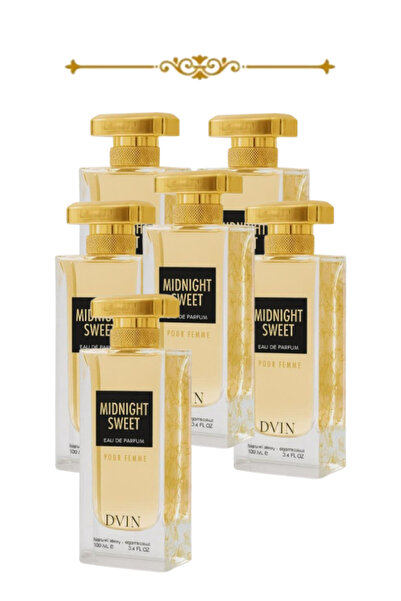 Devin 6 Pieces Midnight Sweet pour Femme Perfume 100ML