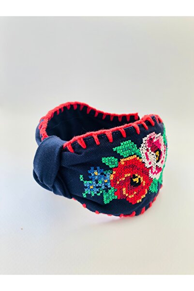 LiewensStyle Hand-Embroidered Bohemia Crown with Canvas Embroidery