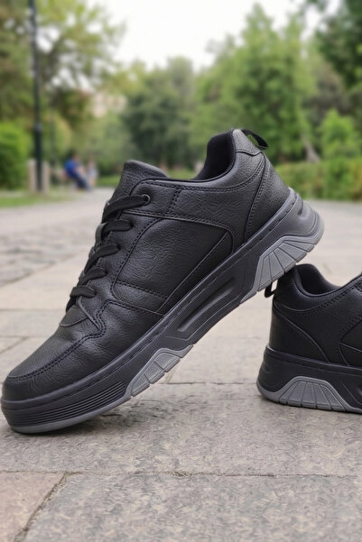 IN-STEP Onyx Edge Men's Black Sports Shoes