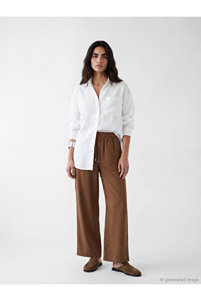 LC Waikiki Elastic Waist Modal Blend Women's Trousers