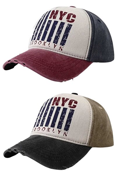 Uniquetrenders Unisex Vintage Nyc Brooklyn Embroidered Adjustable Baseball Ca...