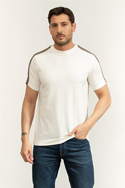 Karl Lagerfeld Erkek Bisiklet Yaka T-Shirt Kırmızı