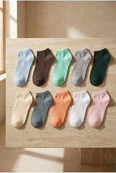 Katia&Bony Γυναικείες πολύχρωμες κάλτσες 10 τεμαχίων