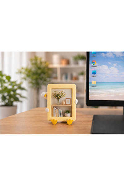 MSVstudio3d Mini Ofis Arkadaşları – Dekoratif Masaüstü Figür-Mini Fotoğraf Çe...