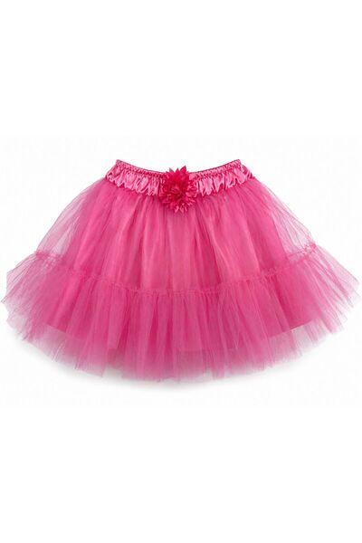 Lunas tekstil Κοριτσίστικη φούστα τούτου με βολάν από τούλι για ειδικές περισ...