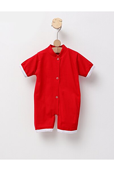 MiniKids Βρεφικό φορμάκι, Βαμβακερό, MS κόκκινο