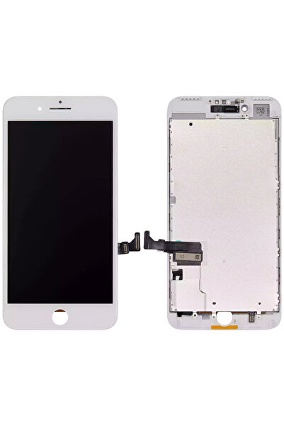 Apple iPhone 7 Plus AMPro XO7 Display In-Cell cu placă metalică (Alb)