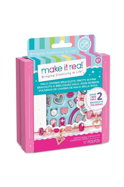 Make It Real Set de creat 2 bratari, Make It Real, 17 piese