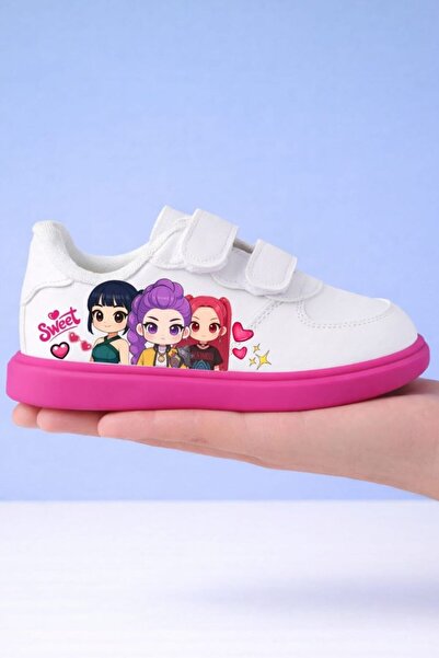 archiepet ροζ σόλα mad sweet girls printed αθλητικά παπούτσια για κορίτσια
