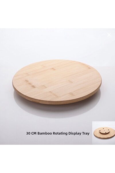 MİEN Bamboo rotating presentation stand 30 cm