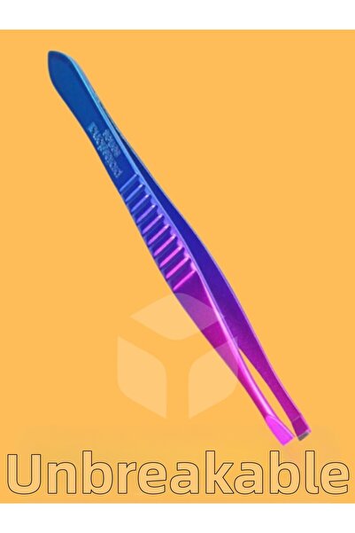 yorulmaz ambalaj ✨   Ombre Flat Mouth Tweezers - 54 |   Professional Use for ...