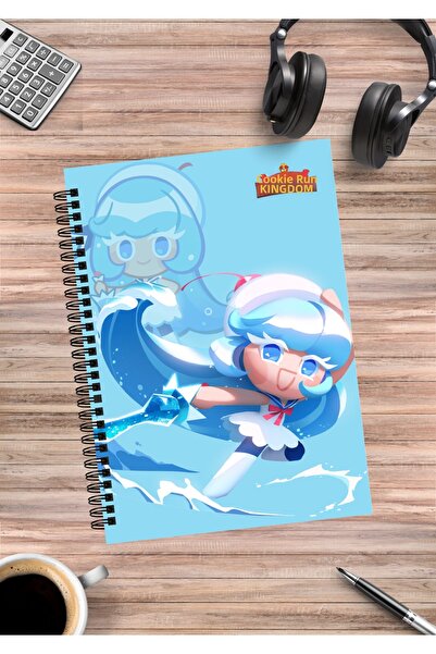 mertfigur Cookie Run Kingdom Spiral Notebook A5 (50 Sheets)