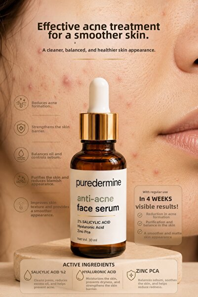 Puredermine Serena Anti-Acne Face Serum Provides Effective Care Against Acne ...