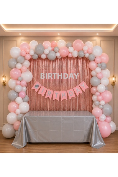 HAPPYLOOPPARTY Set de baloane pentru sărbătoarea zilei de naștere și decor pe...