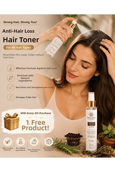 Solaennatural Clove Water Anti-Hair Loss Hair Tonic 100 ml Pure Natural Hydrosol