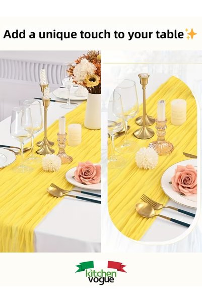 Kitchen Vogue Bohemian Decorative Tablecloth |   Wedding, Party, Promise, Engagement, Special Day Decoration Table Decoration