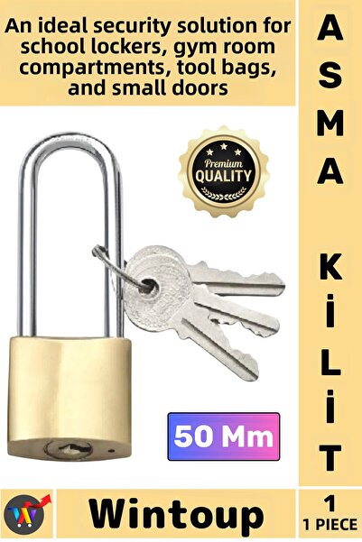 Wintoup # Lock Steel Body Security Lock Durable Protection Safety Mechanism Y...