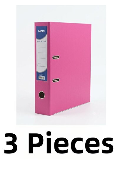 Noki 3 Pieces A4 Wide Plastic Folders