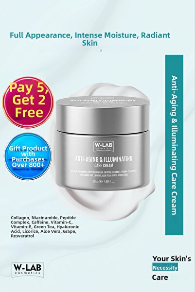 W-Lab Cosmetics Anti-Aging & Illuminating Cream 50 ml Face, Neck and Decollet...