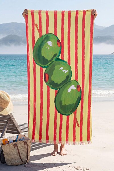 TRENDYOLMİLLA HOME Peškir za plažu sa uzorkom TPHSS26PH00004