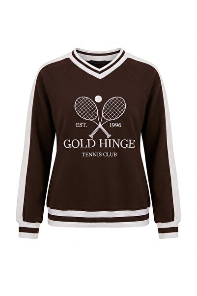 Trendyol Collection Brown Knitted Sweatshirt Twoaw27Sw00147