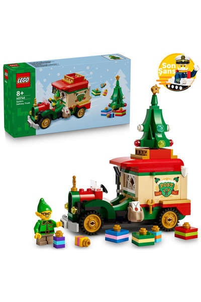 LEGO Camionul de livrare emblematic al lui Moș Crăciun (40746)