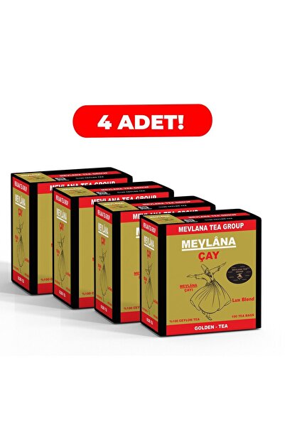 Mevlana Çay 4 Adet X 100'lü %100 Ceylon Sri Lanka Sallama Mevlana Tea Group B...