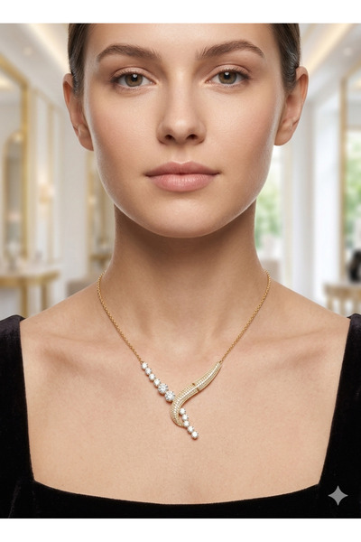 burjalmodah Luxury accessory set suitable for gifts – necklace, earrings, rin...