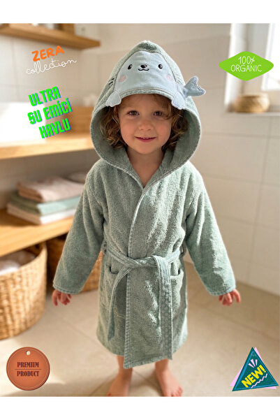 zera collection Bebek Bornozu - Organic Pamuk Bulutu , Bebeğinizin İlk Sarılı...