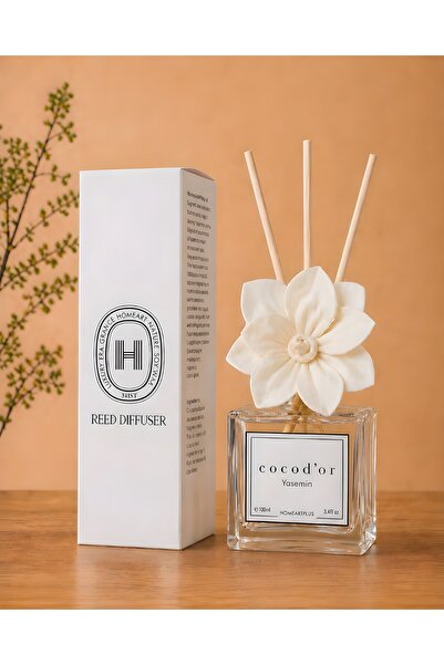 homeartplus Yasemin Kokulu Fransiz ciceği bambu cubuklu oda kokusu 100 ml