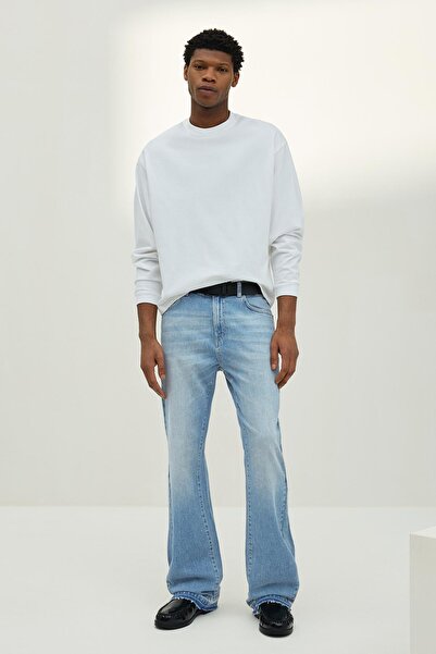 Bershka Konforlu flare fit jean
