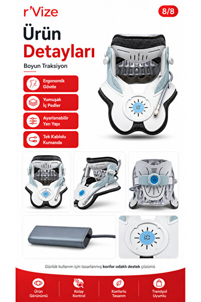 Revize Dizayn Boyun Traksiyon Cihazı, Boyun Fıtığı, Boyun Düzleşmesi, Boyun T...