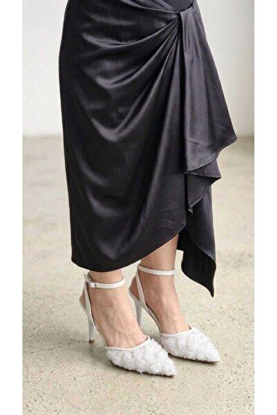 Luvesta Shoes luvestashoes Pullu ve Nakış Detaylı Topuklu stiletto