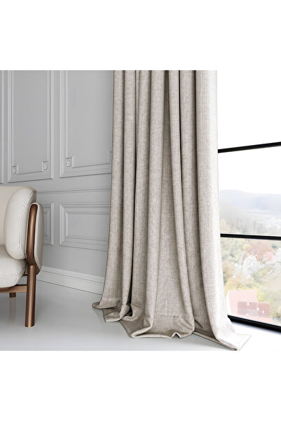 MebelPort Curtain in Cortină decorativă (potrivită pentru stil rustic și corn...