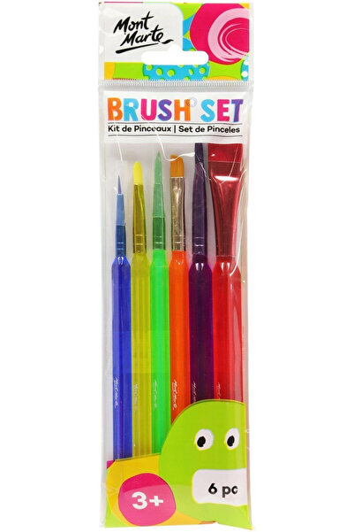 Mont Marte Σετ πινέλων 6 τεμαχίων